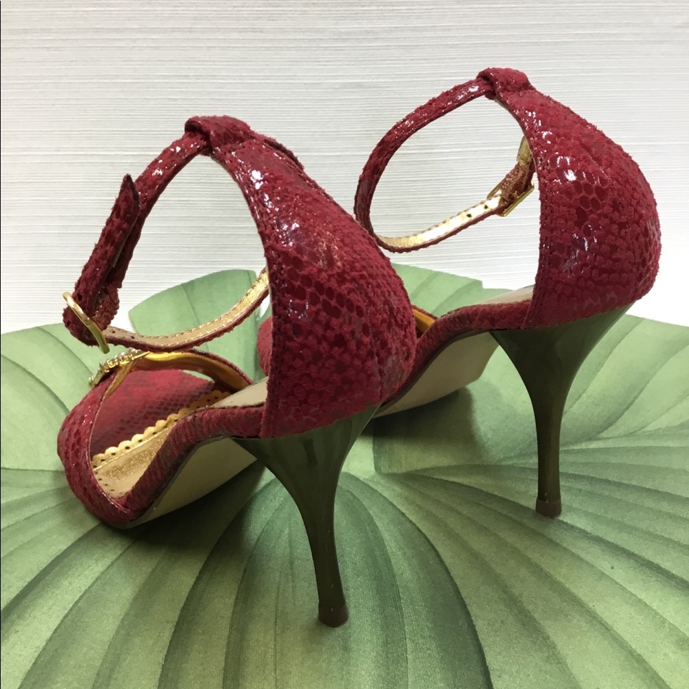Striking Red Michael Antonio Heels - Picture 7 of 8